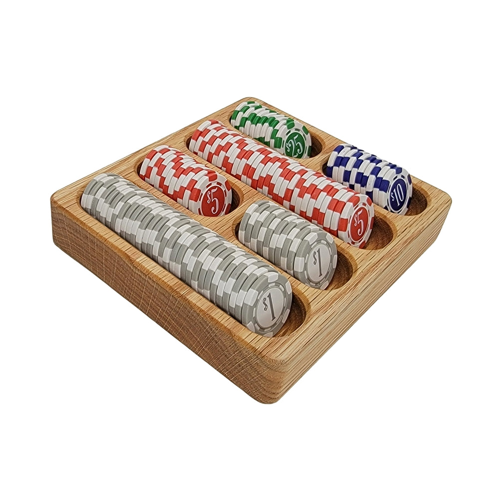 Age of Steam Deluxe: Wooden Poker Chip Tray
