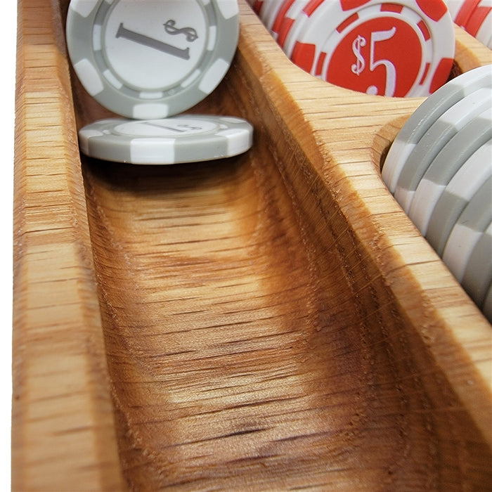 Age of Steam Deluxe: Wooden Poker Chip Tray