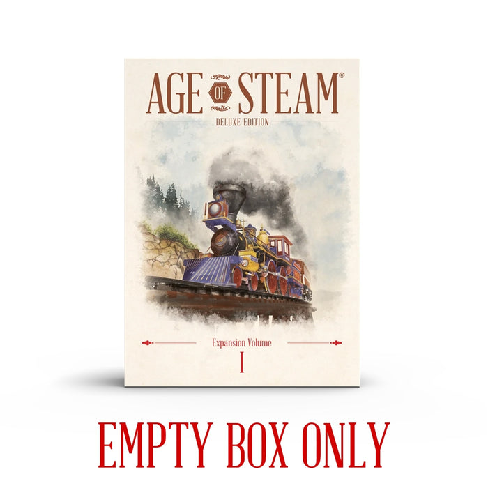 photo of Age of Steam Deluxe: Expansion Volume I (Empty Box) Replacement