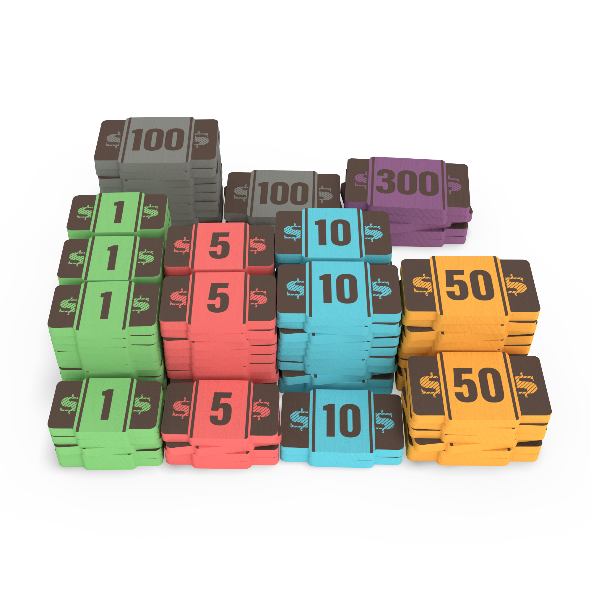 Speakeasy: Wooden Money Tokens (Pre-Order)