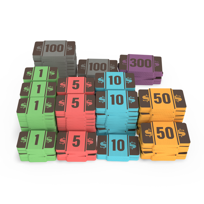 Speakeasy: Wooden Money Tokens (Pre-Order)