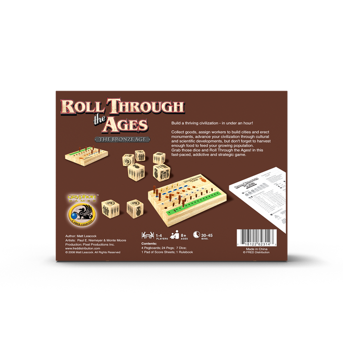 Roll Through The Ages:  The Bronze Age
