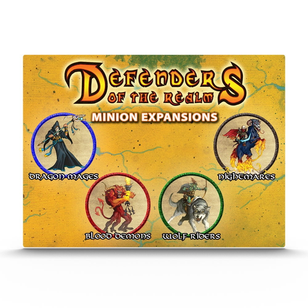 Defenders of the Realm: Minion Expansions (unpainted)
