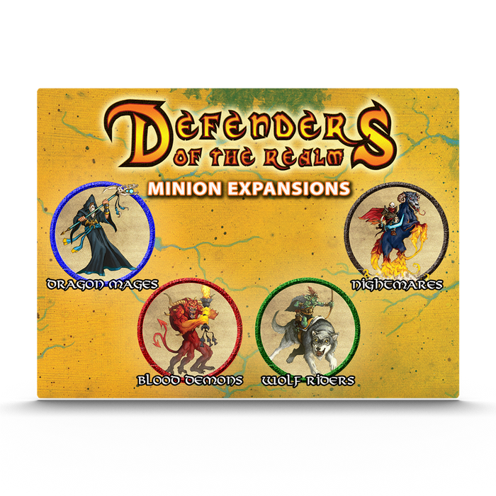 Defenders of the Realm: Minion Expansions (unpainted)