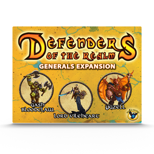 Defenders of the Realm: Alternate Generals (unpainted)