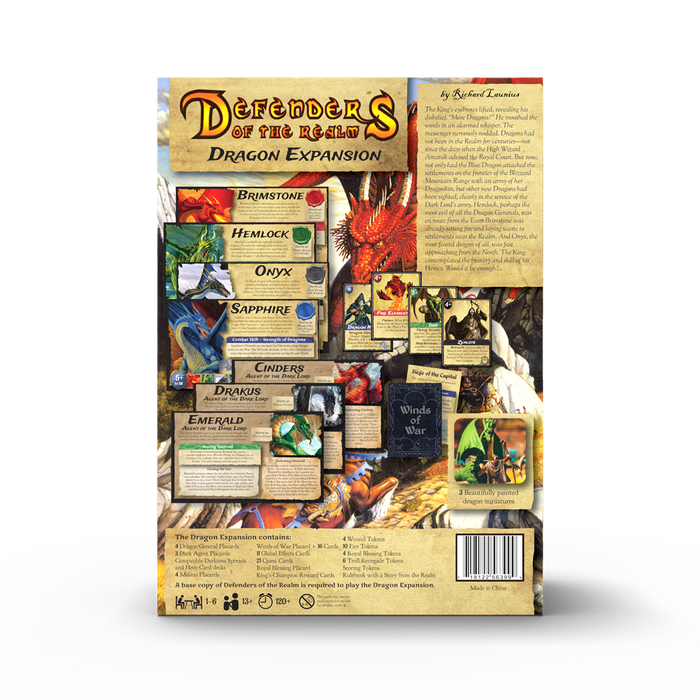 Defenders of the Realm:  Dragon Expansion (2nd Edition)