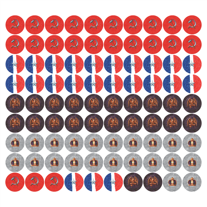 ATTACK! Deluxe: Set of 90 Tokens