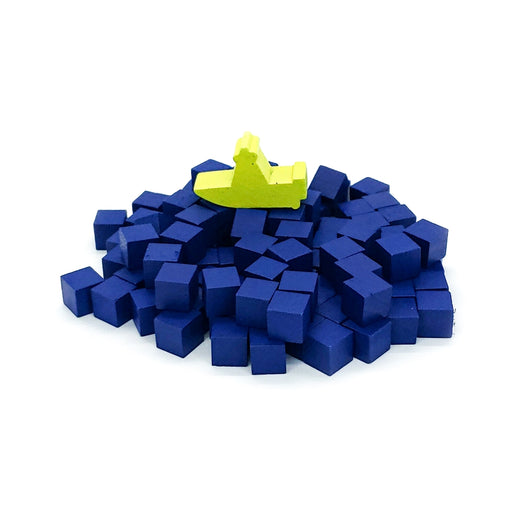 Fleet: Fish Cubes & 1 Boat Meeple (100)