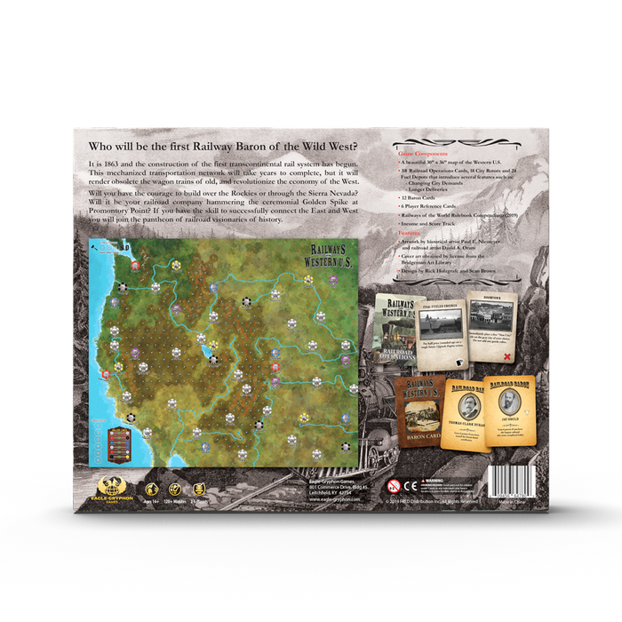 Railways of the Western U.S. (2019 Edition)