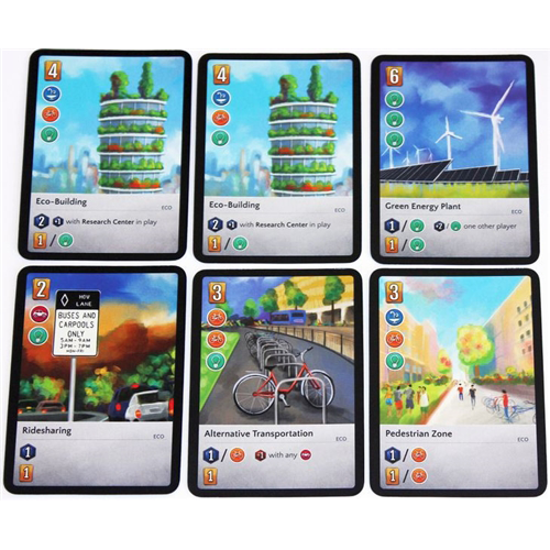 The City: Eco-City Pack (6 cards)