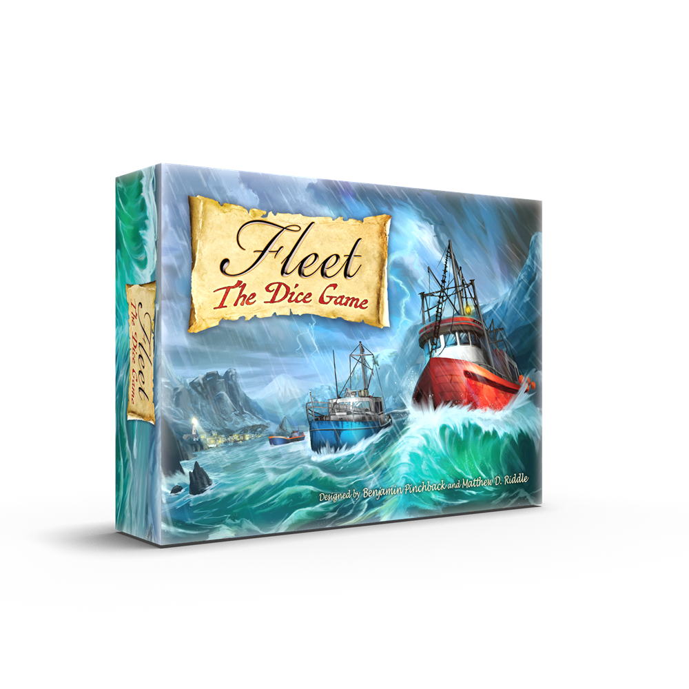 photo of Fleet: The Dice Game (2nd Edition) roll and write game