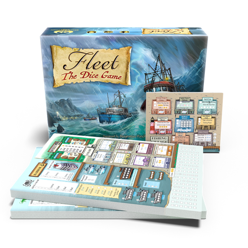 photo of Fleet: The Dice Game (Complete Bundle) roll and write game