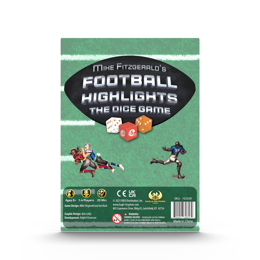 Baseball & Football Highlights: The Dice Game Bundle