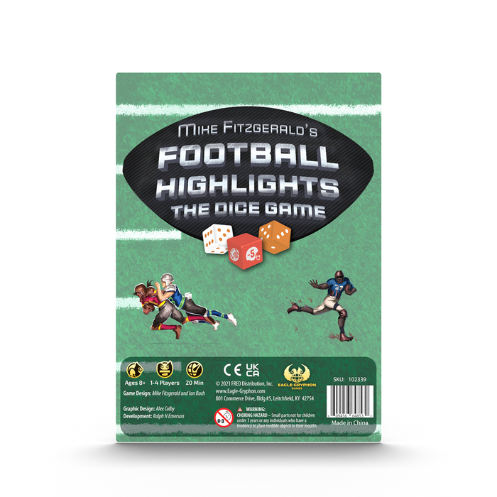 Baseball & Football Highlights: The Dice Game Bundle
