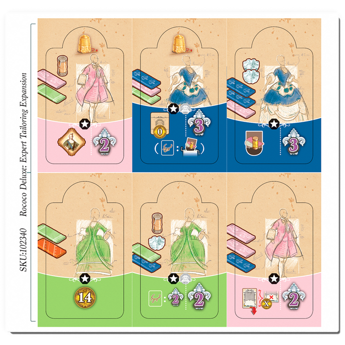 Rococo Deluxe: Expert Tailors Expansion