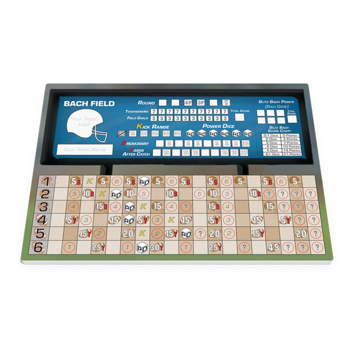 Football Highlights: The Dice Game Score Pad