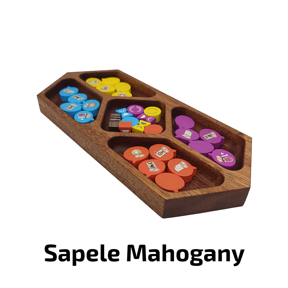 Deluxe Game Trays - Large Penta