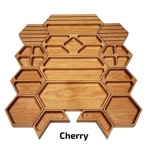 Deluxe Game Trays Gift Bundle - Cherry